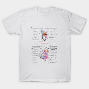 Heart and brain T-Shirt